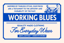 Working Blues Mfg.